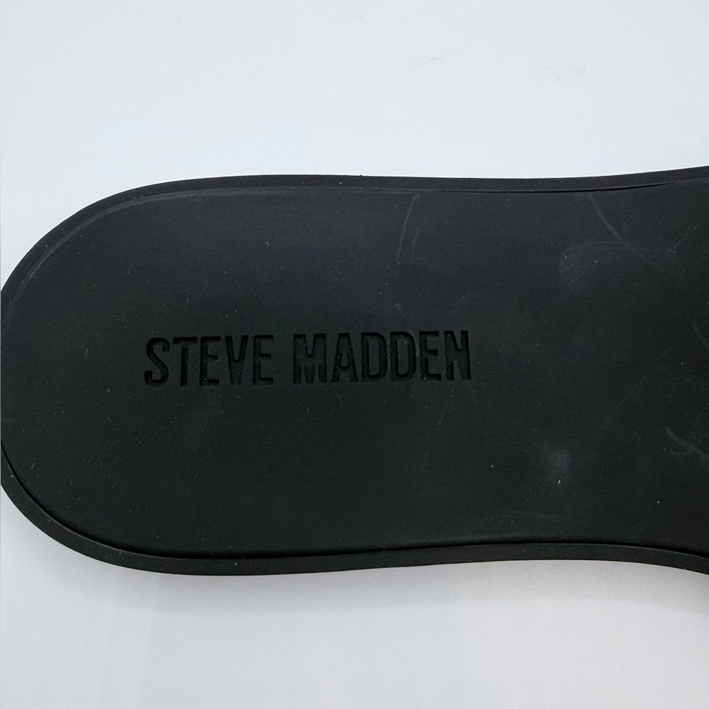 Steve Madden “Jellie” Black Slide Sandals - Picture 6 of 6